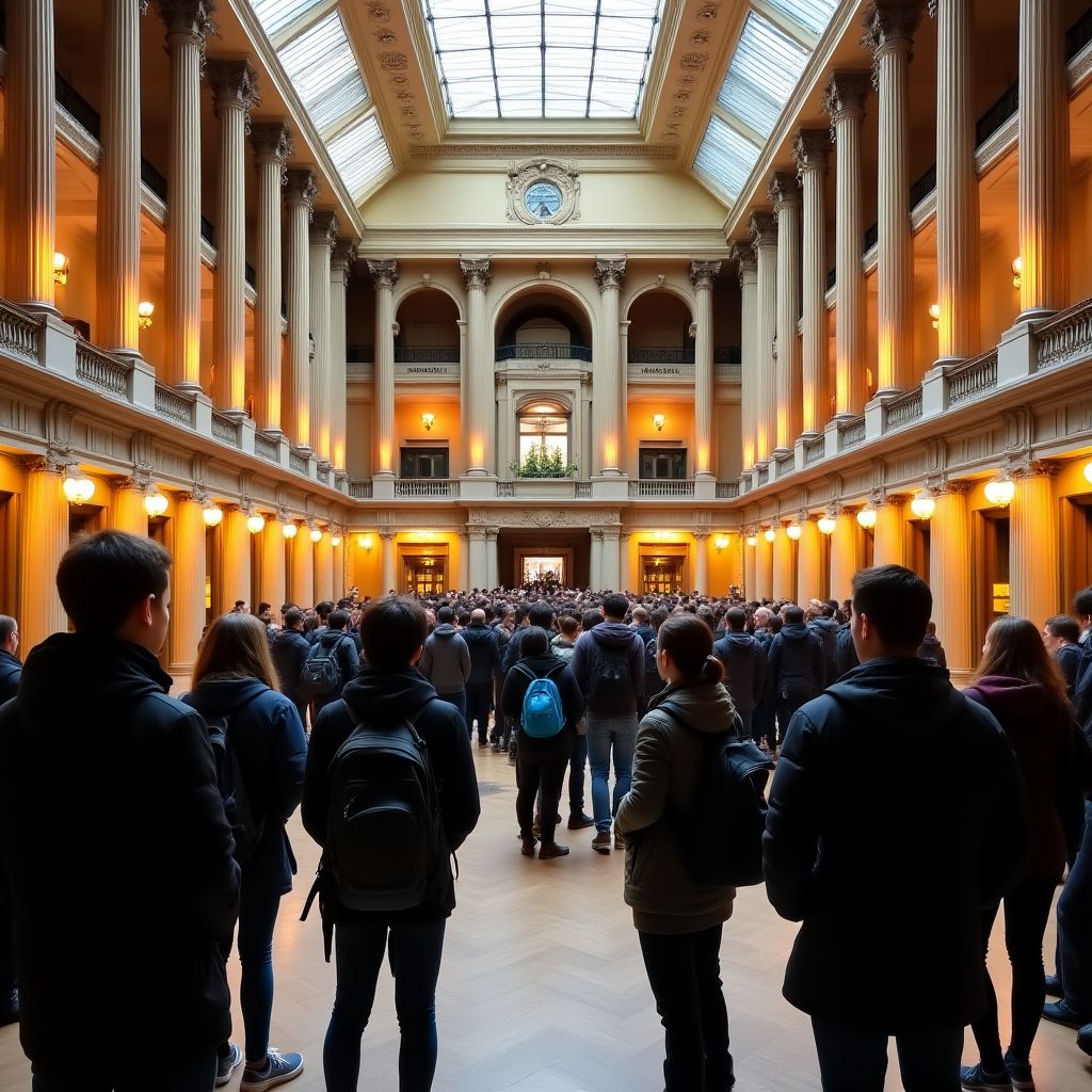 Visite d'étude à la Bourse de Bruxelles