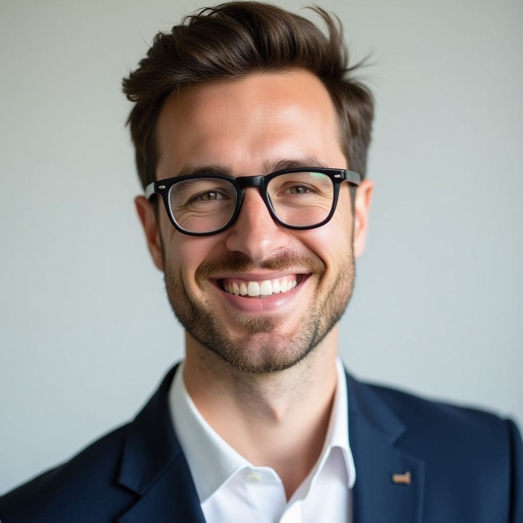 Étudiant satisfait